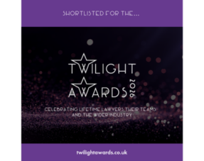 Image showcasing that Howell Jones Solicitors has been shortlisted at the Lifetime Lawyers Twilight Awards.